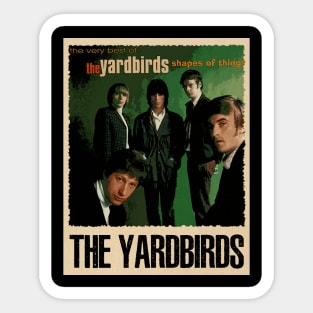 Rhythms of Change Channel the Dynamic Sound and Musical Exploration of Yardbird' Legacy on a Tee Sticker